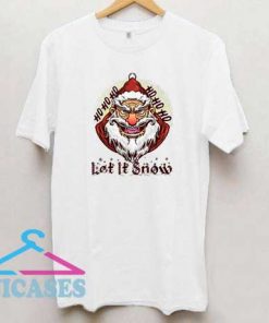 Santa Let It Snow T Shirt