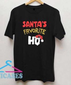 Santas Favorite Ho Hat Christmas T Shirt