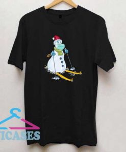 Snowman Mask Christmas T Shirt