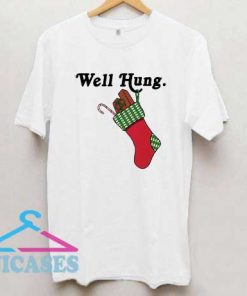 Sock Well Hung Christmas T Shirt