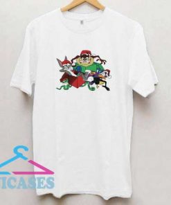 Taz Bugs Bunny Christmas T Shirt