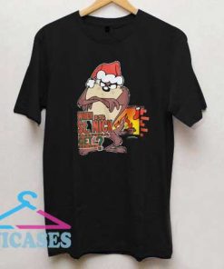 Taz Looney Tunes Christmas T Shirt