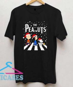 The Peanuts Abbey Road Christmas T Shirt