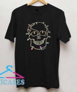 Torrid Christma Lights Skull T Shirt