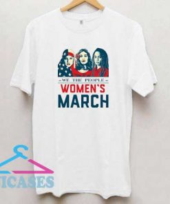 We The People Womens March T Shirt