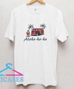 Aloho-ho-ho Surfing Santa T Shirt