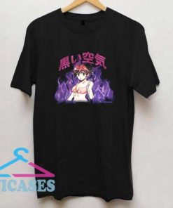 Anime Girl Flame T Shirt