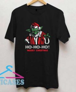 Baby Yoda Hohoho Merry Christmas T Shirt