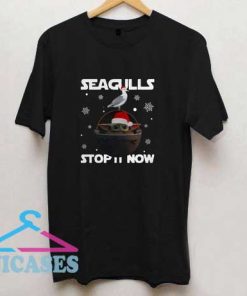 Baby Yoda Seagulls Stop T Shirt