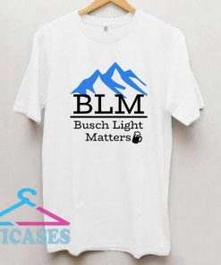 Busch Light Matters Logo T Shirt