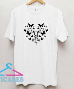 Butterfly Snakes Graphic T Shirt