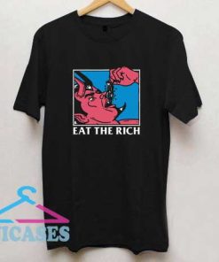 Eat The Rich Devil T Shirt