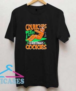 Gingerbread Crunches Christmas T Shirt
