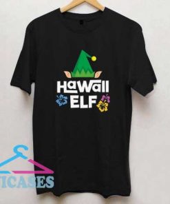 Hawaii Elf Christmas T Shirt