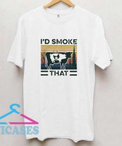 Id Smoke That Vintage T Shirt