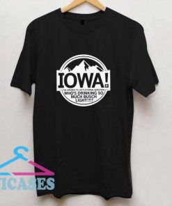 Iowa Light Beer Logo T Shirt