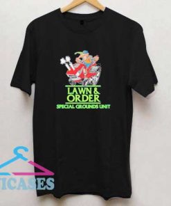 Lawn And Order Graphic T Shirt