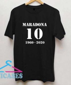 Maradona 10 1960 - 2020 T Shirt
