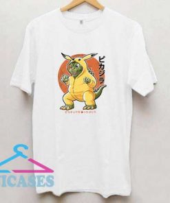 Pikazilla Pokemon Japanese T Shirt