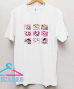 Sailor Moon Grid T Shirt