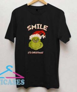 Smile Its Christmas T Shirt