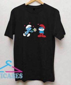 The Smurfs Flower T Shirt