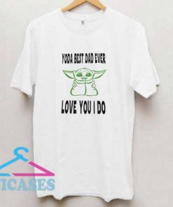 Yoda Love You I Do T Shirt