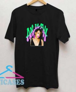 Aaliyah Neon Liquid Graphic Shirt